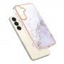 Samsung Galaxy S24 valkoinen marmori suojakuori