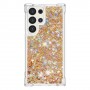 Samsung Galaxy S24 Ultra kulta glitter hile suojakuori