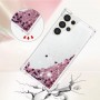 Samsung Galaxy S24 Ultra / S25 Ultra pinkki glitter hile suojakuori – kevyt ja ohut suojakuori puhelimen takaosassa