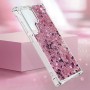 Samsung Galaxy S24 Ultra / S25 Ultra pinkki glitter hile suojakuori – suojaa ja tyyliä samassa kuoressa