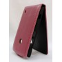 Lumia 520 vaaleanpunainen läppäkotelo.