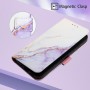 Samsung Galaxy A15 valkoinen marmori suojakotelo