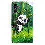 Samsung Galaxy A15 vihreä panda suojakotelo