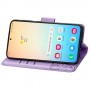 Samsung Galaxy S24 Plus violetti perhonen suojakotelo