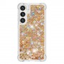 Samsung Galaxy S24 Plus / S25 Plus kulta glitter hile suojakuori – minimalistinen mutta tehokas suoja