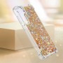 Samsung Galaxy S24 Plus / S25 Plus kulta glitter hile suojakuori – joustvasta ja kestävästä muovista valmistettu suojakuori