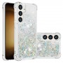 Samsung Galaxy S24 Plus hopea glitter hile suojakuori