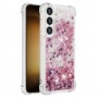 Samsung Galaxy S24 Plus pinkki glitter hile suojakuori