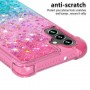 Samsung Galaxy A34 5G liukuväri glitter hile suojakuori – huolella viimeistelty tuote lähikuvassa