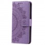 Honor Magic6 Lite 5G violetti mandala suojakotelo