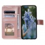 Honor Magic6 Lite 5G ruusukulta mandala suojakotelo – monipuolinen suojakotelo korttitaskuilla