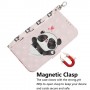 Honor Magic6 Lite 5G vaaleanpunainen panda suojakotelo