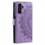 Samsung Galaxy A35 5G violetti mandala suojakotelo