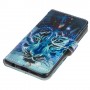 Samsung Galaxy A35 5G sininen tiikeri suojakotelo