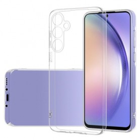 Samsung Galaxy A55 5G läpinäkyvä suojakuori Samsung Galaxy A55 5G läpinäkyvä suojakuori – kaunis kuori esillä tuotekuvassa