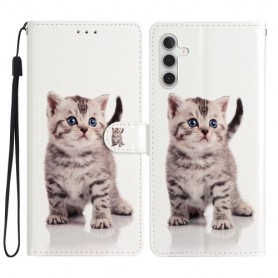 Samsung Galaxy A55 5G kissanpentu suojakotelo Samsung Galaxy A55 5G kissanpentu suojakotelo – koko puhelimen peittävä ja suojaava kotelo