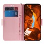 Samsung Galaxy A55 5G vaaleanpunainen panda suojakotelo