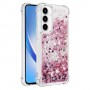 Samsung Galaxy A55 5G pinkki glitter hile suojakuori