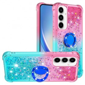 Samsung Galaxy A55 5G liukuväri glitter hile sormuspidike suojakuori Samsung Galaxy A55 5G liukuväri glitter hile sormuspidike suojakuori – suojaa ja tyyliä samassa kuoressa