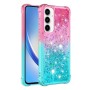 Samsung Galaxy A55 5G liukuväri glitter hile suojakuori – kaunis kuori esillä tuotekuvassa