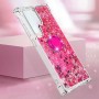 Samsung Galaxy S24 Ultra pinkki glitter hile sormuspidike suojakuori