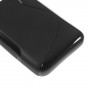 Huawei Ascend Y330 musta silikonisuojus.