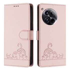 OnePlus 12 5G vaaleanpunainen kissa suojakotelo – suojakotelo yhdistää käytännön ja designin