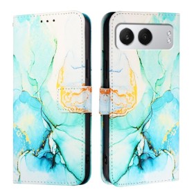 OnePlus Nord 4 5G vihreä marmori suojakotelo – monipuolinen suojakotelo korttitaskuilla