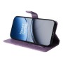 OnePlus Nord 4 5G violetti perhonen suojakotelo – lompakkomallinen avattava kannellinen suojakotelo