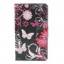 Lumia 925 kukkia ja perhosia puhelinlompakko