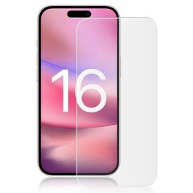 iPhone 16 kirkas panssarilasi – karkaistu lasi puhelimen näytöllä