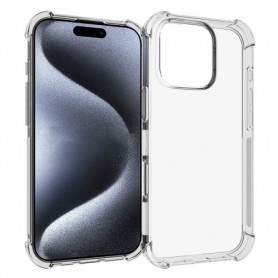iPhone 16 Pro läpinäkyvä Bumper suojakuori iPhone 16 Pro läpinäkyvä Bumper suojakuori – kaunis kuori esillä tuotekuvassa