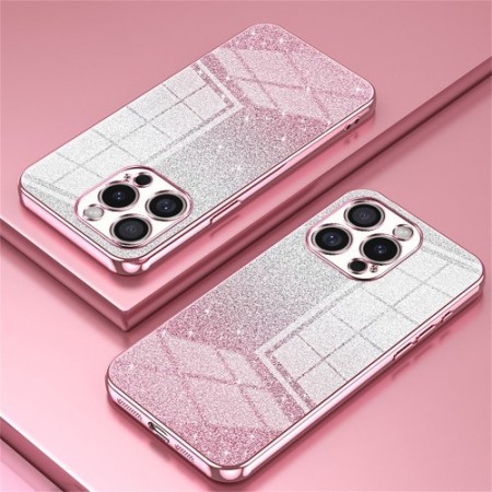 iPhone 16 Pro Max pinkki glitter suojakuori – suojaa ja tyyliä samassa kuoressa