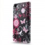 Huawei Honor 6 kukkia ja perhosia puhelinlompakko
