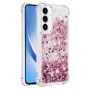 Samsung Galaxy A36 pinkki glitter hile suojakuori – huolella viimeistelty tuote lähikuvassa