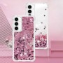 Samsung Galaxy A36 pinkki glitter hile suojakuori – minimalistinen mutta tehokas suoja