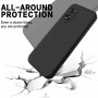 Oppo A18 / A38 musta silikoni suojakuori
