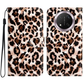 Honor Magic7 Lite 5G leopardi suojakotelo Honor Magic7 Lite 5G leopardi suojakotelo – monipuolinen suojakotelo korttitaskuilla