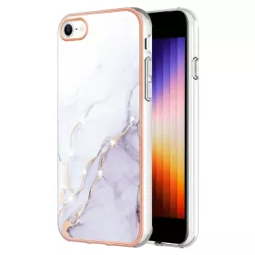 iPhone 7/8/SE 2020/SE 2022 valkoinen marmori suojakuori iPhone 7/8/SE 2020/SE 2022 valkoinen marmori suojakuori – istuu täydellisesti puhelimen muotoihin