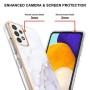 Samsung Galaxy A52 / A52 5G valkoinen marmori suojakuori – minimalistinen mutta tehokas suoja