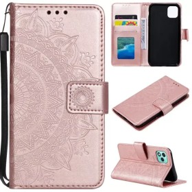 Honor 400 Lite ruusukulta mandala suojakotelo