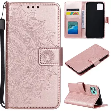Honor 400 Lite ruusukulta mandala suojakotelo