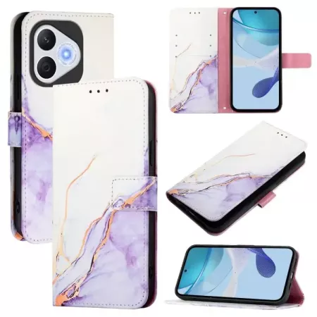Honor 400 Lite valkoinen marmori suojakotelo