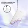 Honor 400 Lite valkoinen marmori suojakotelo kuvakulma 2