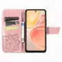  Honor 400 Lite ruusukulta perhonen suojakotelo lähikuva
