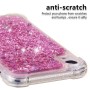 iPhone XR pinkki glitter hile suojakuori lähikuva