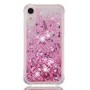 iPhone XR pinkki glitter hile suojakuori pystyssä