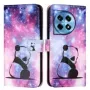 OnePlus 12 värikäs panda suojakotelo molemmat puolet