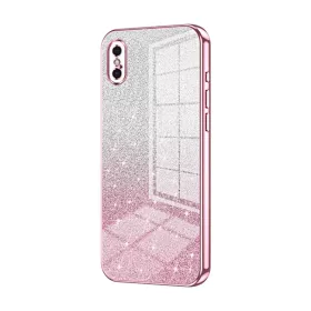 iPhone X / Xs pinkki glitter suojakuori iPhone X / Xs pinkki glitter suojakuori – ohut ja tyylikäs suojakuori