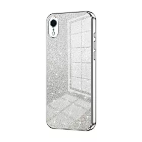 iPhone XR hopea glitter suojakuori iPhone XR hopea glitter suojakuori.